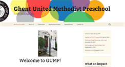 Desktop Screenshot of gumppreschool.org